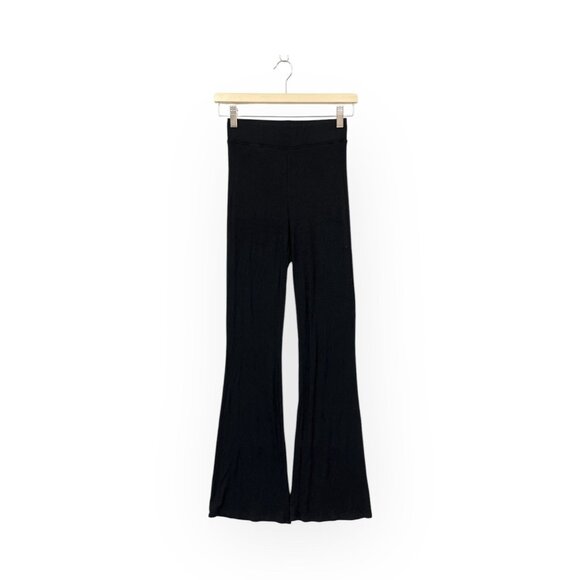 L'Agence Marta High Rise Flare Pants Size XS Black